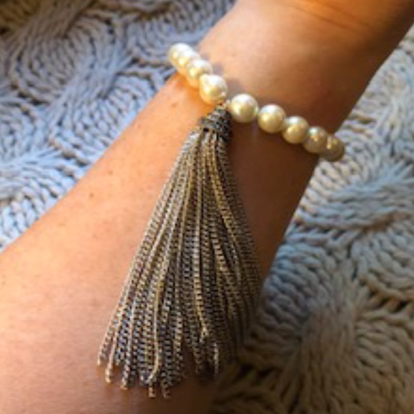 **HOST PICK** Stretch Bracelet with Tassel *NEW* - Picture 2 of 5